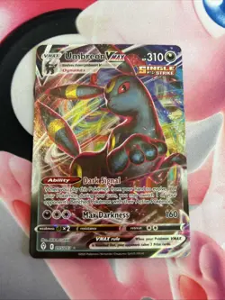 Pokemon TCG Umbreon VMAX 095/203 Full Art Ultra Rare Near Mint Condition - Image 1