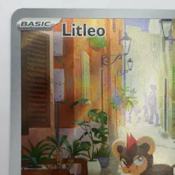 Litleo 139/132 Pokemon ME01: Mega Evolution Illustration Rare Holo 2025 - Image 3