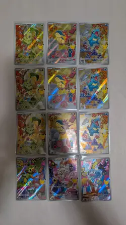 Pokemon TCG First Partner Illustration Collection Series 2 JOHTO(3x) & GALAR(1x) - Image 1