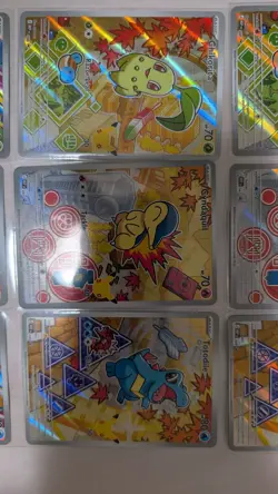 Pokemon TCG First Partner Illustration Collection Series 2 JOHTO(3x) & GALAR(1x) - Image 4