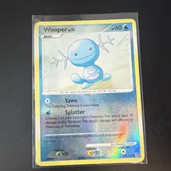 The Pokemon Company Wooper 118/132 Secret Wonders Reverse Holo 60 HP Eng - Image 1
