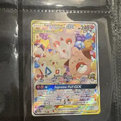 Togepi & Cleffa & Igglybuff GX TAG TEAM 143/236 Cosmic Eclipse Holo ENG - Image 1
