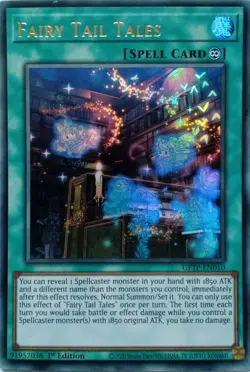 GFTP-EN010 FAIRY TAIL TALES ULTRA RARE 1ST EDITION YuGiOh CARD - Image 1