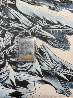 Blue-Eyes White Dragon White Phantom Beast LOCR-JP001 OVERFRAME PSCR Japanese - Image 2