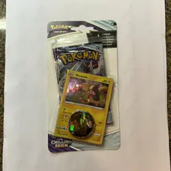 Pokemon TCG: Sword & Shield: Chilling Reign Single Pack Blister Morpeko Promo - Image 1