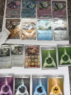 Pokemon Tcg 150+ Bulk Lot Black Bolt Holo Reverse Ex Poke Ball Energy 151 DR JT - Image 1