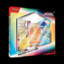 Pokemon Scarlet & Violet Prismatic Evolutions Poster Collection - Image 1
