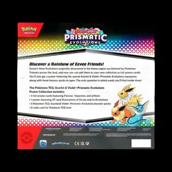 Pokemon Scarlet & Violet Prismatic Evolutions Poster Collection - Image 2