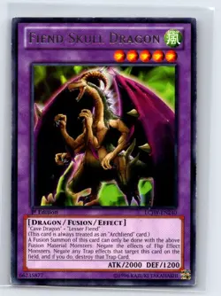 Fiend Skull Dragon LCJW-EN240 Legendary Collection 4: Joey's World Yu-Gi-Oh LP - Image 1