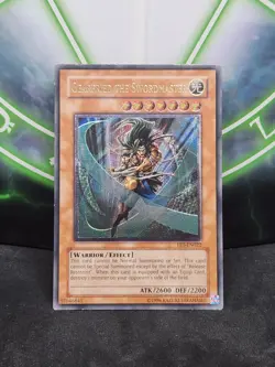 Yugioh Gearfried the Swordmaster FET-EN022 Ultimate Rare LP - Image 1