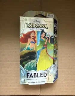Disney Lorcana TCG - Fabled - Player Deck - Ariel and Mulan + Booster pack - Image 1