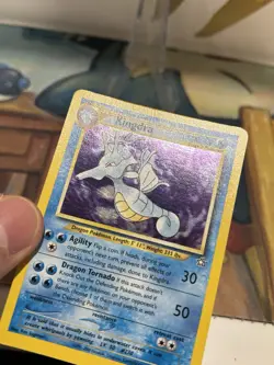 Kingdra 8/111 Pokemon Neo Genesis Unlimited Holo Rare Card WOTC MP - Image 4