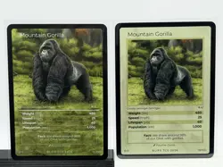 Life TCG Mountain Gorilla Special Edition Art Card and Uncommon Card 480 - Image 1