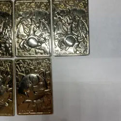 11 1999 Burger King Gold Pokemon Cards Charizard Mewtwo Pikachu 23K Gold Cards - Image 2