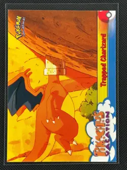 Trapped Charizard #51 Topps The First Movie Trading Cards Pokemon Near Mint - Image 1