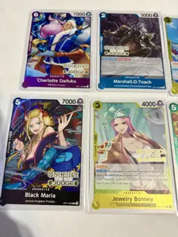 One Piece Judge Promo Lot of 10 Cards Tony Tony.Chopper, Jewelry Bonney, Ace - Image 2