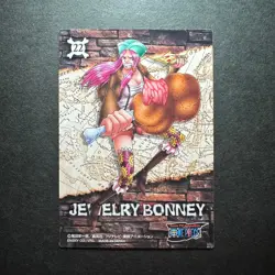S1337 Jewelry Bonney Holo Japanese One Piece Ensky Card No.22 - Image 2