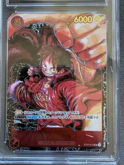 CGC 8.5 Japanese One Piece Luffy ST01-012 & Brook OP01-022 Graded Card Lot - Image 4