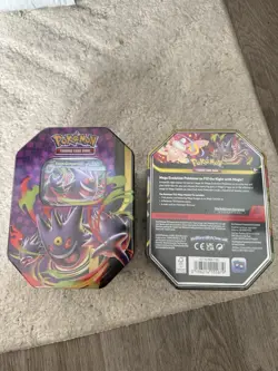 Pokemon TCG Pokemon GO Mini Tin Lot of 2 Gengar & Clefable Promo 2022 EN - Image 2