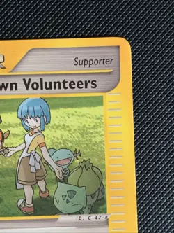 Town Volunteers - 136/147 Aquapolis - Pokemon TCG - 2003 - Image 3