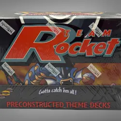 Pokemon Team Rocket Theme Deck Display Box Factory Sealed WOTC Sales Display Box - Image 1