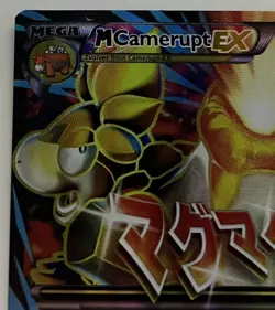 Pokemon TCG M Camerupt EX XY198A Alternate Art Promo Holo ENG 230HP 2017 - Image 3