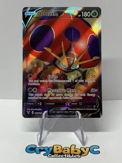 Pokemon Orbeetle V 166/185 Vivid Voltage Sword & Shield FULL ART - Image 1