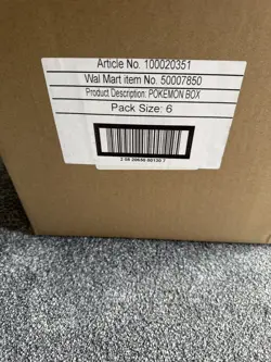 Pokemon TCG Mega Evolutions Ascended Heroes Mega Feraligatr EX Box 6x Case - Image 3