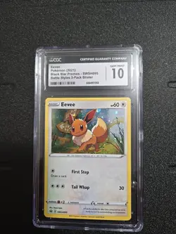Eevee #SWSH095 Pokemon Black Star Promo CGC 10 Gem Mint - Graded - Image 1