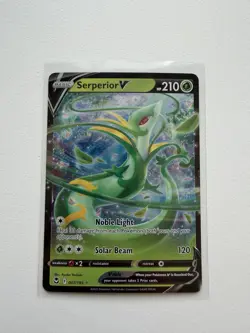Serperior V - 007/195 - SWSH12: Silver Tempest - Ultra Rare Pokemon TCG - NM - Image 1