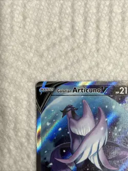 2021 Pokemon Chilling Reign Galarian Articuno V Alt Full Art 170/198 Free Ship - Image 2