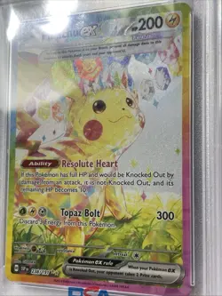 Pokemon 2024 Pikachu ex 238/191 SIR Surging Sparks GEM MINT PSA 10 - Image 4