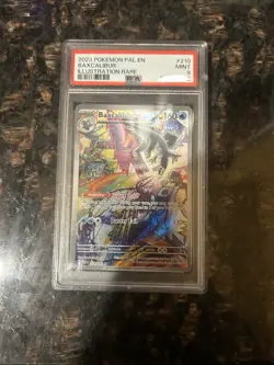 Pokemon TCG Baxcalibur 210/193 Paldea Evolved Illustration Rare Holo PSA 9 - Image 1