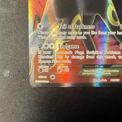 Pokemon TCG Umbreon EX 119/124 Fates Collide Ultra Rare Full Art Holo - Image 5