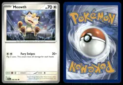 Pokemon Shrouded Fable Meowth 048/064 Common Non-foil Near Mint - Image 3