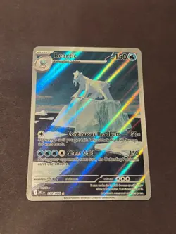 Beartic 110/086 Illustration Rare IR Holo Pokemon Black Bolt NM/MT🔥🔥 - Image 2