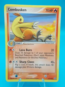 Combusken 25/106 Emerald Pokemon TCG Regular Near Mint/Mint - Image 1