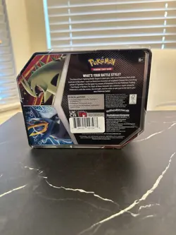 Pokemon V Strikers Tin 2021 Empoleon V/Tyranitar V Promo Metal Tin, English - Image 4