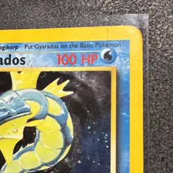 Pokemon Gyarados 006/102 Base Set Unlimited Holo Rare 100 HP English 1999 WOTC - Image 3