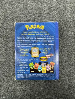 1999 WOTC Pokemon 2- Player Starter Set Theme Deck BOX and Manuals ONLY - Image 2