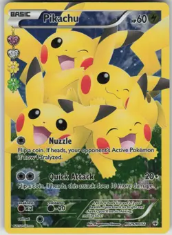 Pokemon Pikachu (Full Art) Ultra Rare Generations: Radiant Collection RC29/RC32 - Image 1