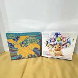Pokemon TCG Elite Trainer Box Lot (2) Prismatic Evolutions & Ascended Heroes - Image 1
