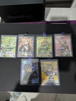 Sword Art Online Vol.1 and Vol 2 - Union Arena alternative arts lot - Image 1