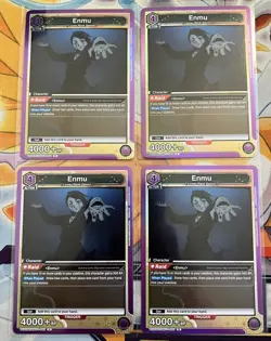 Union Arena TCG Demon Slayer ENMU (x4) R Holo UE05BT/KMY-1-045 US Sell - Image 1