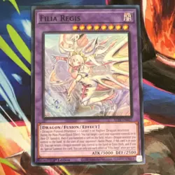 Filia Regis Yu-Gi-Oh! A18N-EN087 1st Edition Fusion/Effect Holo 3000/2500 - Image 2
