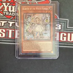 YuGiOh! INFO-EN014 Elzette of the White Forest 1st Edition Secret Rare VLP - Image 1
