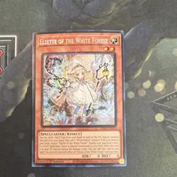 YuGiOh! INFO-EN014 Elzette of the White Forest 1st Edition Secret Rare VLP - Image 2