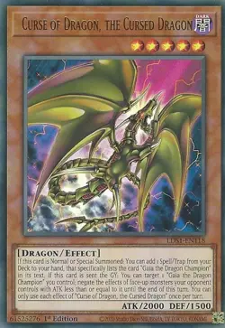 Curse of Dragon, the Cursed Dragon-Ultra Rare - 1st Edition - LDS1-EN118 - Le... - Image 1