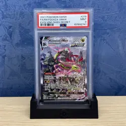Pokemon PSA 9 Rayquaza VMAX 218/203 Evolving Skies Alt Art Secret Rare SWSH MINT - Image 1