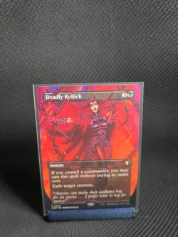 Deadly Rollick (Borderless) Commander Masters Regular - Image 1
